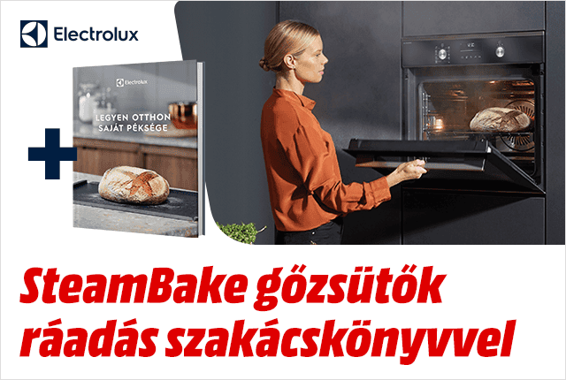 Electrolux sütők ráadás szakácskönyvvel