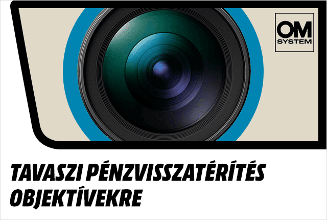 OM System objektíveket pénzvisszatérítést