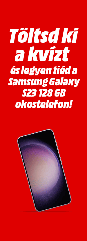Töltsd ki a kvízt és legyen tiéd a Samsung Galaxy S23 128 GB okostelefon!