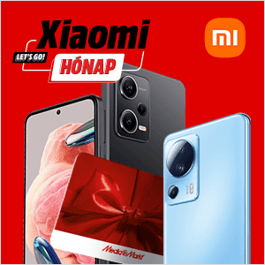 Megjelölt Xiaomi okostelefonok ajándékkártyával