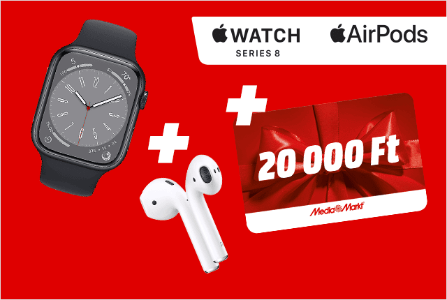 Apple Watch és AirPods2 együtt 20.000 Ft értékű Ajándékkártyával