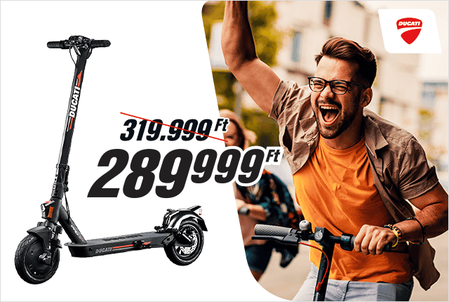 Ducati elektromos roller kedvezményes áron!