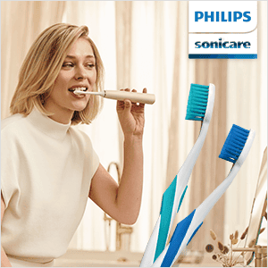 25% kedvezmény Philips Sonicare fogkefékre