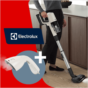 Electrolux vezeték nélküli álló porszívók ráadás kézi ruhagőzölővel