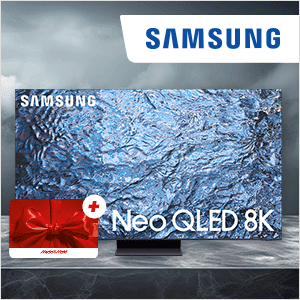 Samsung TV-k ráadás ajándékkártyával