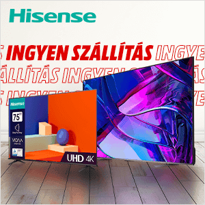 Hisense TV-k ingyen szállítással