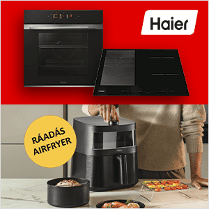 Haier szett ráadás airfryer-rel