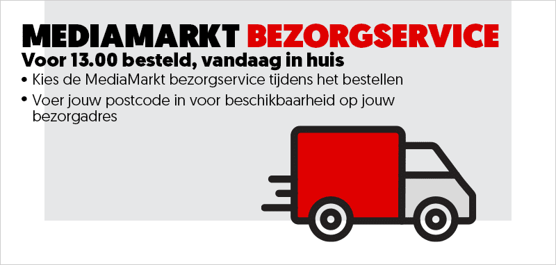 Keer terug Centrum Onvergetelijk Voor 13.00 besteld, vandaag in huis | MediaMarkt-bezorgservice