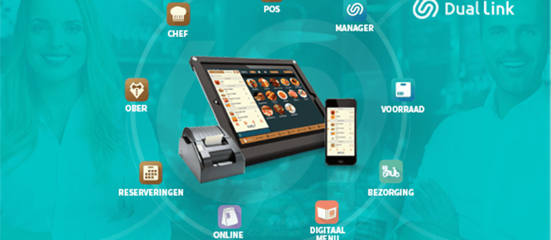 Dual link: POS op je tablet