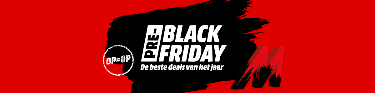 Tekstschrijver onhandig de elite Black Friday bij MediaMarkt