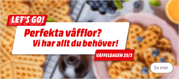 Perfekta våfflor till våffeldagen? Vi har allt du behöver!