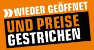 Wieder geöffnet und Preise gestrichen 