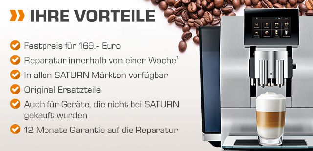 Kaffeemaschinen Reparatur Bei Saturn