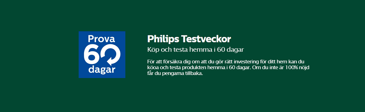 Philips Testveckor - prova i 60 dar!