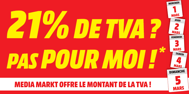 Koe Mannelijkheid ik ben gelukkig Sélection 21% TVA | Media Markt