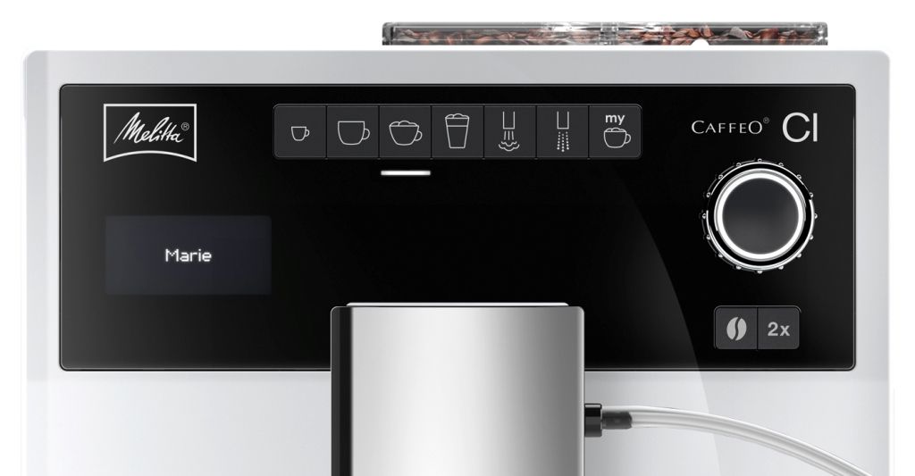 Melitta E 970-101 Caffeo CI Kaffeevollautomat bietet eine Vielzahl an Einstellungsmöglichkeiten