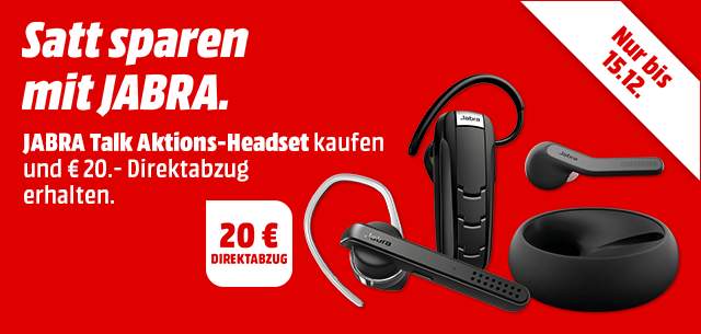 Jabra Headsets der Talk Serie jetzt bei MediaMarkt kaufen