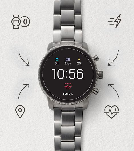 fossil touchscreen smartwatches