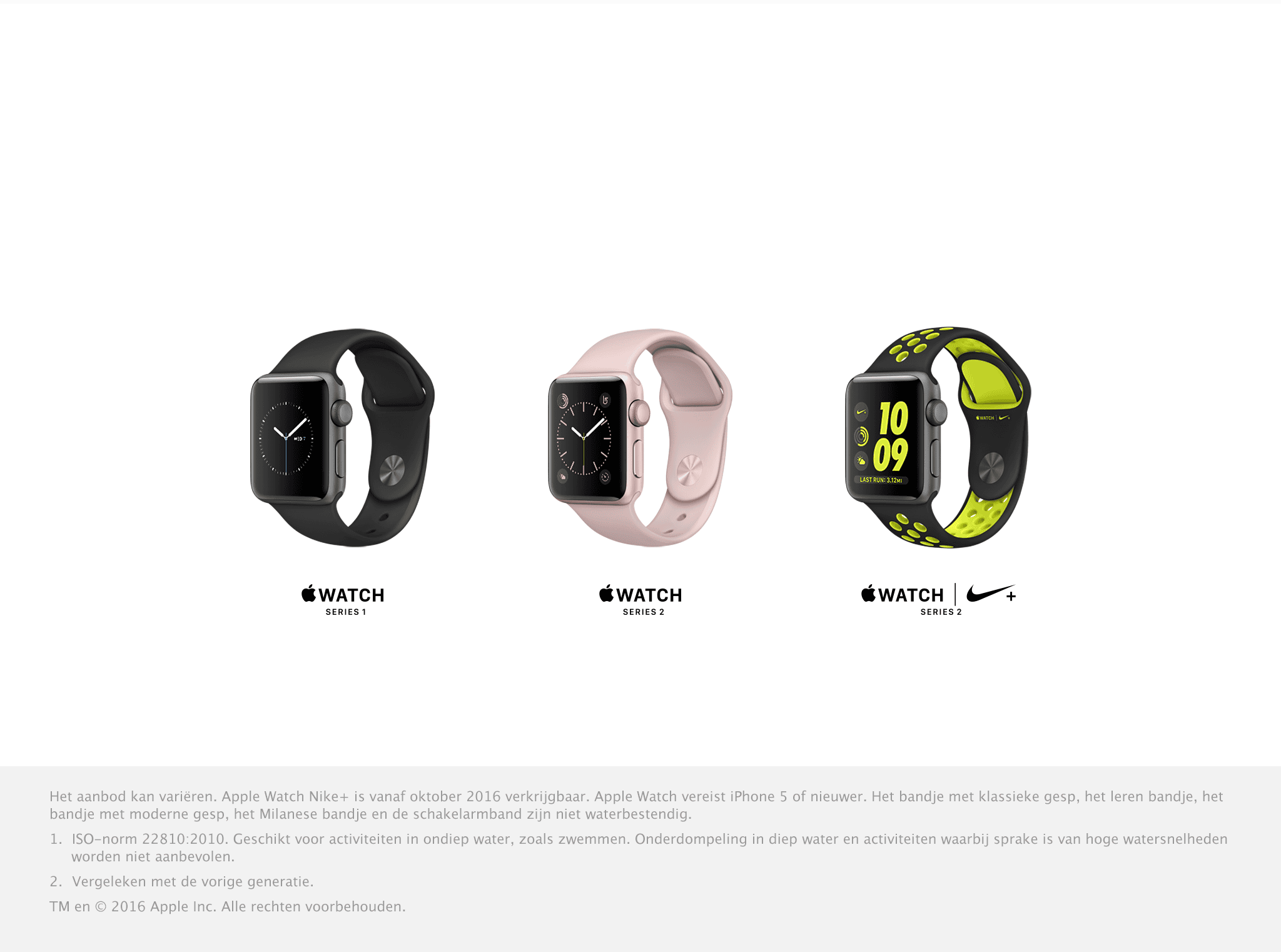 Ieder zijn eigen Apple Watch.
