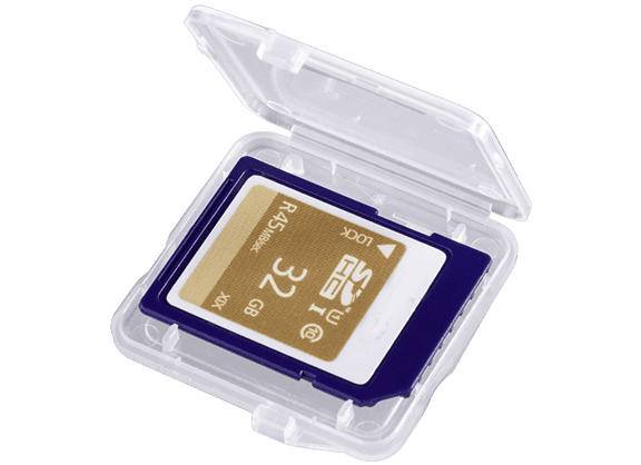 Speicherkarten Aufbewahrung