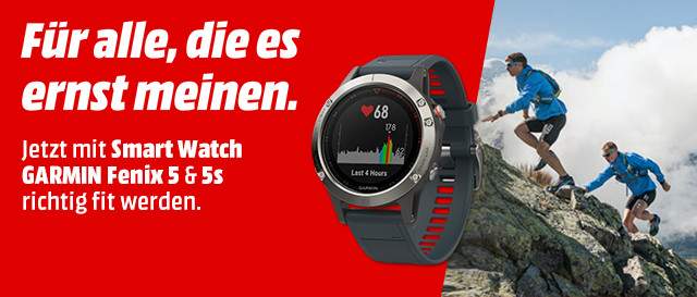 Garmin fenix 5 jetzt bei Meida Markt kaufen