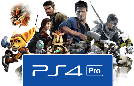 Optimierte Games für PS4 Pro