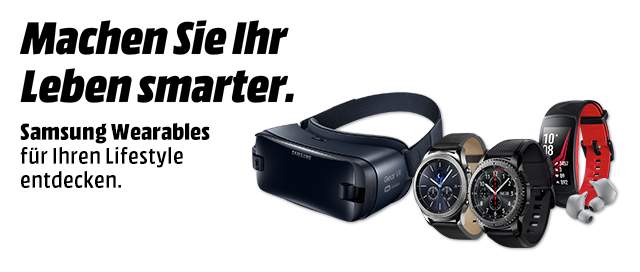 Samsung Werarables jetzt bei MediaMarkt entdecken