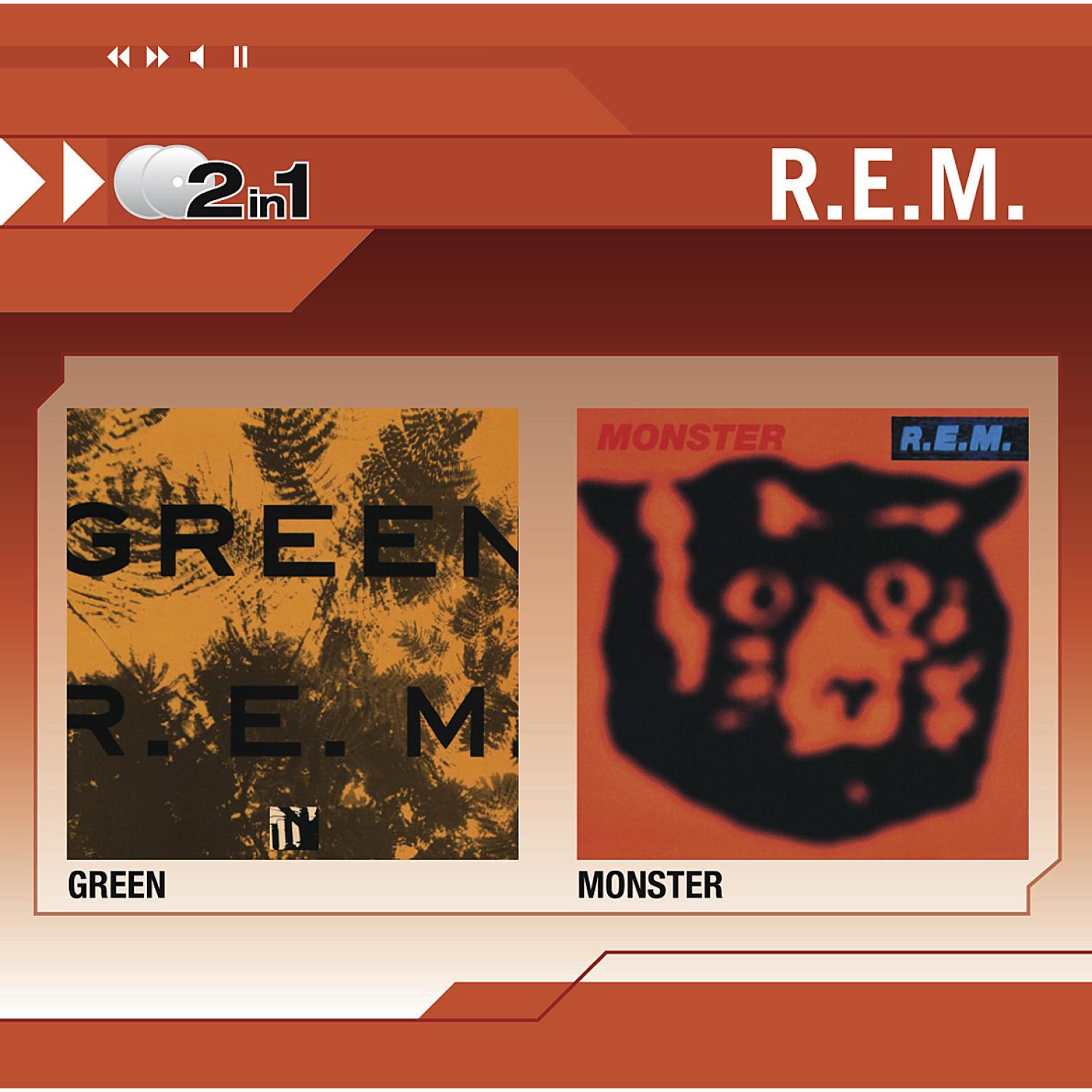 R.E.M. - GREEN/MONSTER (2IN1)  - (CD)