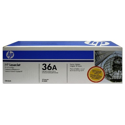 HP 36A LaserJet Black Toner Cartridge