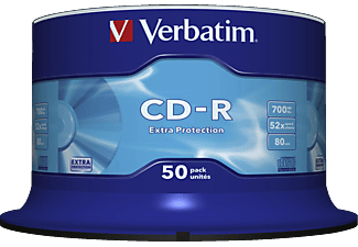 CD-R - Verbatim 43351, 50 unidades, 700Mb, 52x