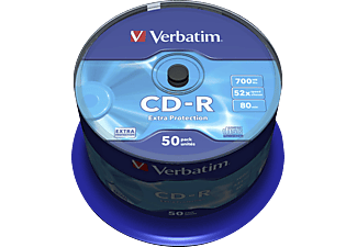 VERBATIM CD-R 52X 700MB EXTRA PROTECTION SURFACE 50