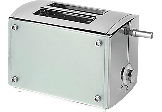 KALORIK TKG TO 24 Toaster Chrom/Glas (850 Watt, Schlitze: 2)