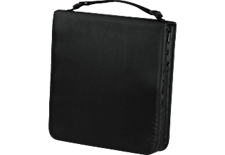 HAMA hama CD Wallet Nylon 160 - Astuccio per dischi CD/DVD - 160 dischi - Nylon - Nero - Custodia per CD/DVD