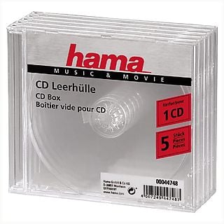 HAMA 044748 CD DOOS 5 ER GROEN