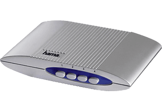 HAMA P-410 - HDMI-Umschaltpult (Silber)