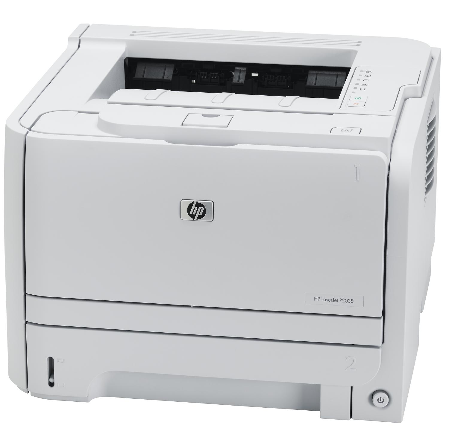 Impresora Láser Monocromo - HP LaserJet P2035, 600x600 ppp, 30 ppm, 16 MB, USB