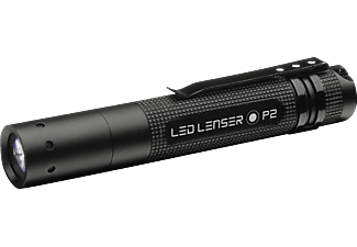LED LENSER LED LENSER P2 - Lampada tascabile - 16 Lumen - Nero - Funzione di lampada tascabile (Nero)