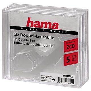 HAMA 44752 Dubbele CD doosjes