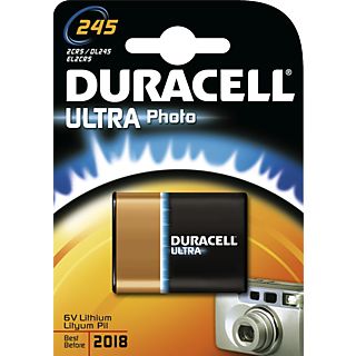 DURACELL 2CR5 245 Ultra Lithium - Batterie (Noir/Cuivre)