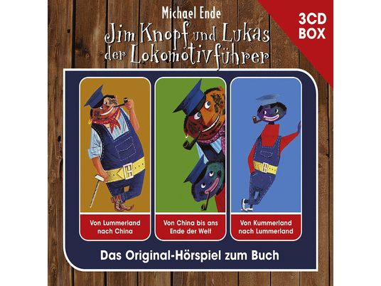 Michael Ende - Jim Knopf-3-Cd Hörspielbox  - (CD)