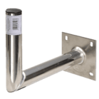 Wandhalter Aluminium 50 mm Durchmesser, Wandabstand ca. 35 cm