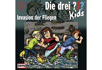 Die Drei ??? Kids 03: Invasion der Fliegen  - (CD)