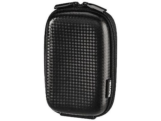 HAMA Hardcase Carbon Style - Borsa per fotocamera (Nero)