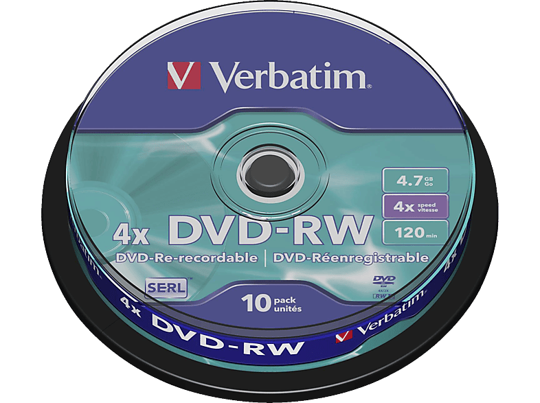 SERL VERBATIM 43552 Rohling DVD-RW