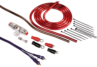 HAMA 62424 Power-Kit - Endstufenanschluss-Set (Multicolor)
