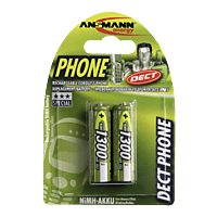 ANSMANN 5030802 AA Mignon Batterien NiMH 2 Stück