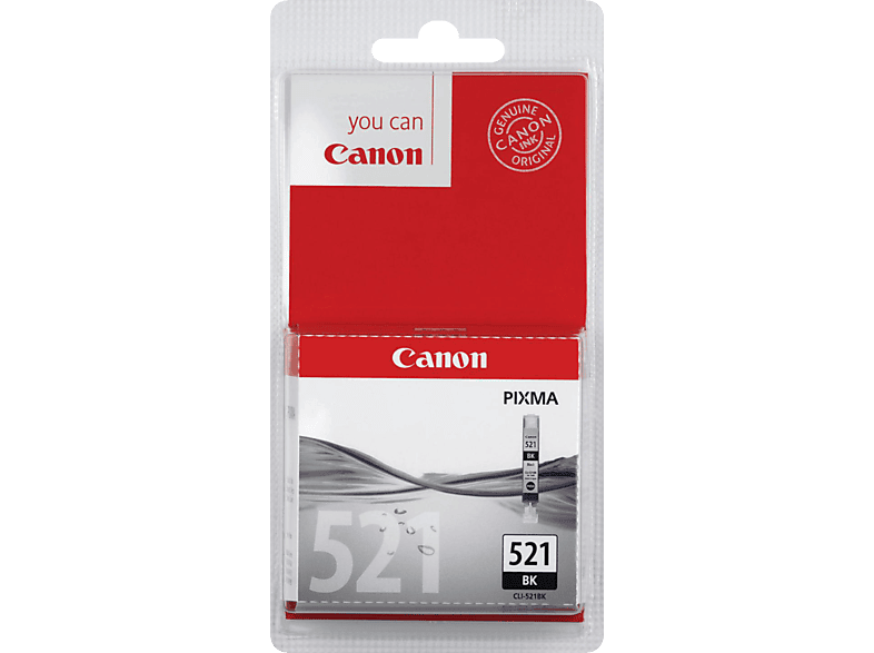 verbannen stortbui Versnipperd CANON CLI-521BK Inktcartridge Zwart kopen? | MediaMarkt