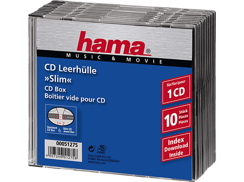 HAMA 51275 CD doosjes