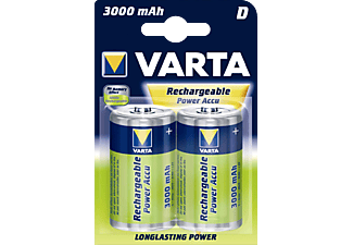 VARTA Recharge Accu Power Mono D NiMH 3000mAh, 2er-Pack