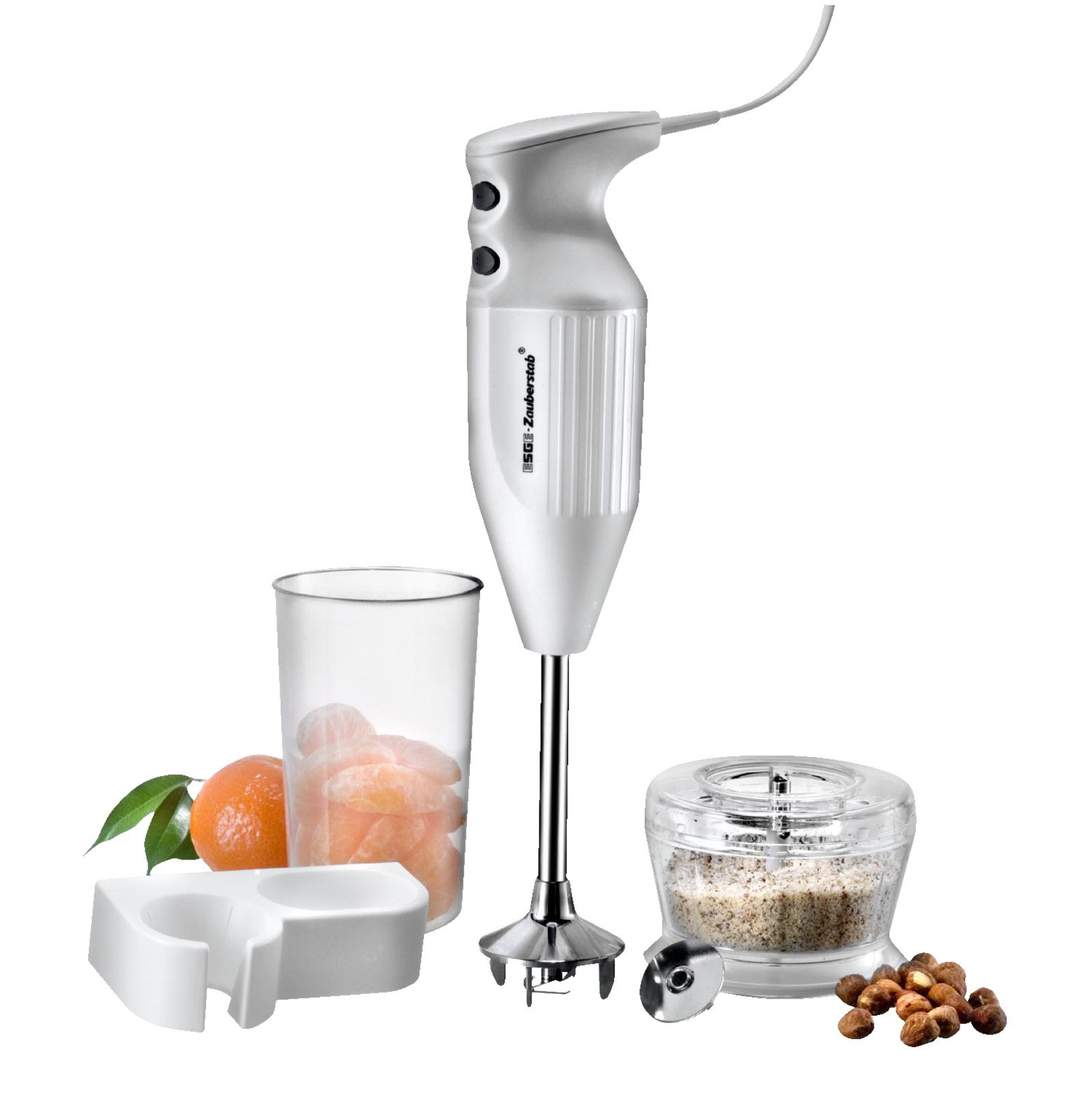 ESGE 90410 Zauberstab M 122 De Luxe, Stabmixer, 140 Watt, Weiß